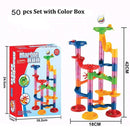 142 Pcs Marble Run Building Blocks Marbles Slide Toys For Children DIY Creativity Constructor Educational Toys Children Gift