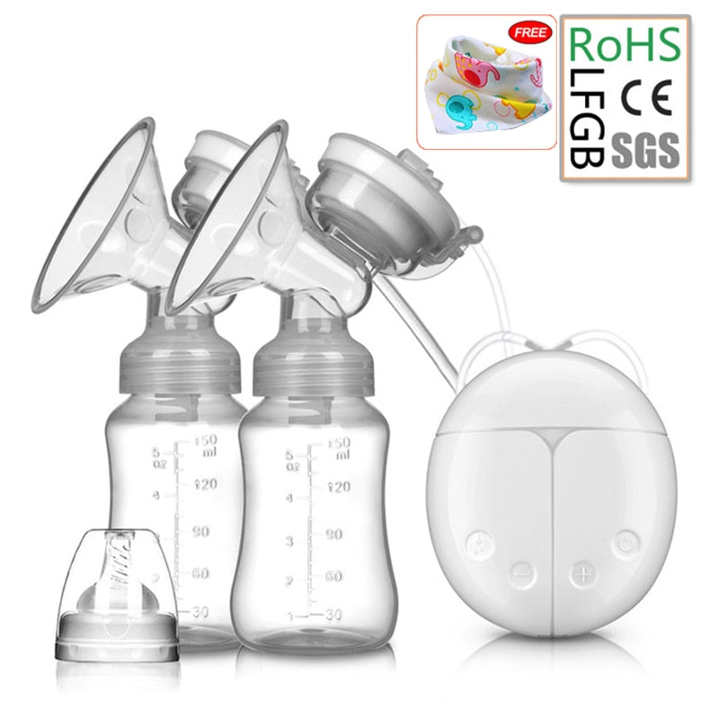 Electric breast pump unilateral and bilateral breast pump manual silicone breast pump baby breastfeeding accessories