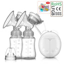Electric breast pump unilateral and bilateral breast pump manual silicone breast pump baby breastfeeding accessories
