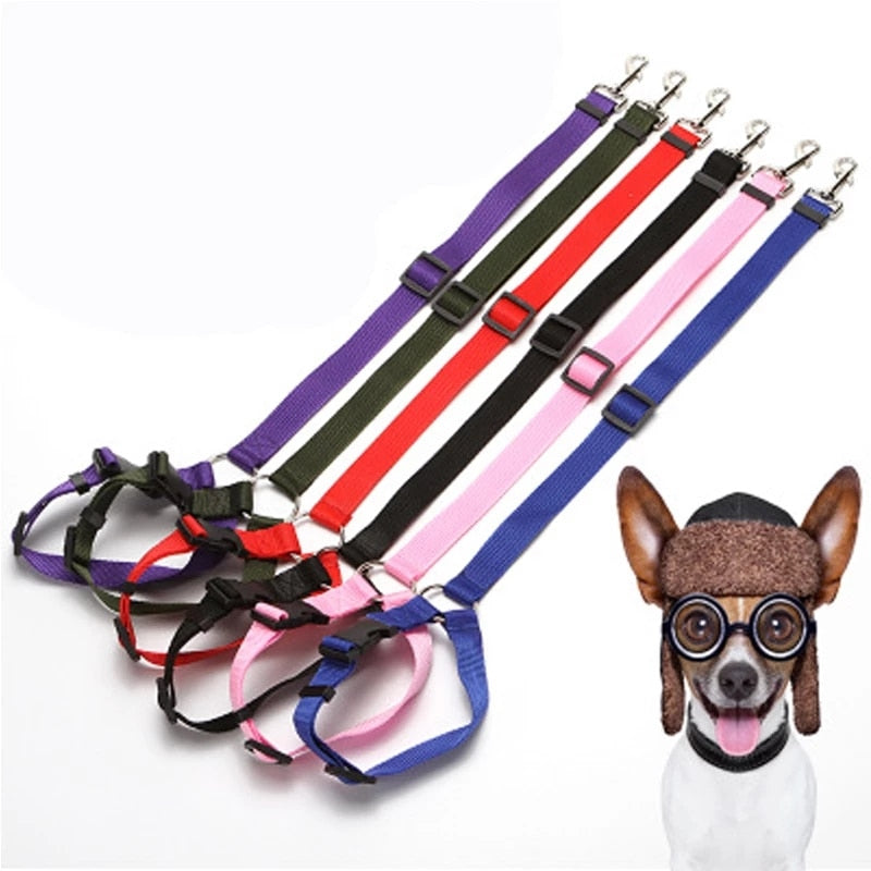 Adjustable Car Seat Belt Dog Leash Universal Practical Cat Safety Harness Leash Puppy Travel Clip Dogs Strap Leads Pet Products