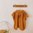 Soft Baby Bath Towel Blanket Newborn Hooded Towels Super Absorbent Poncho Beach Spa Quick-drying Bathrobe for Infant Boys Girls