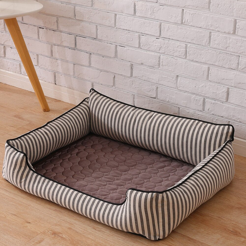 Dog Mat Cooling Summer Pad Mat For Dogs Cat Blanket Sofa Breathable Pet Dog Bed Summer Washable For Small Medium Large Dogs Cat - anconmall