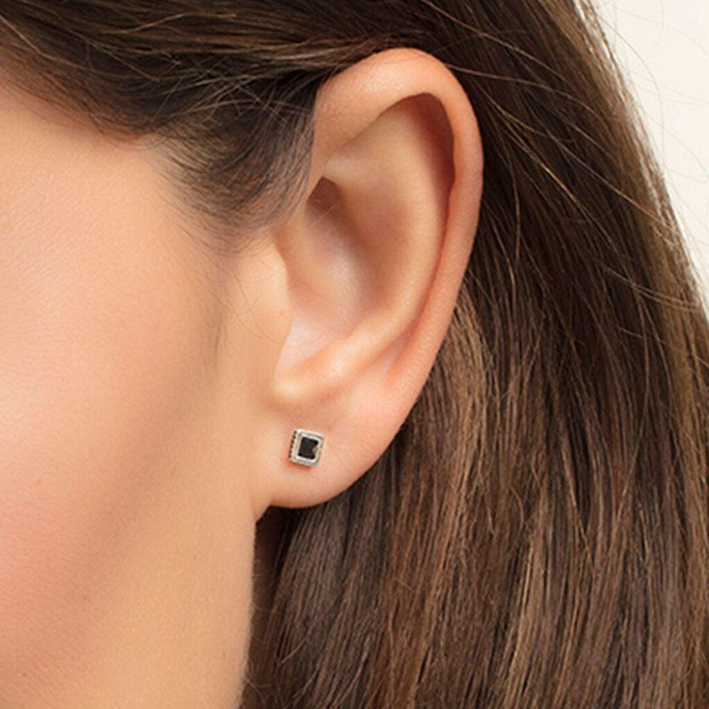 Ear Studs Africa Autumn New Ethnic 925 Sterling Silver Fine Jewerly For Women Gift