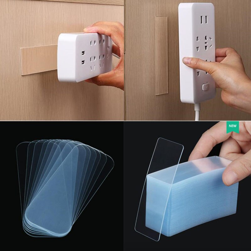 Easy Storage Nano Double-sided Adhesive Tape Waterproof Wall Sticker Non-marking Washable Self Adhesive Double Face Strong Tape