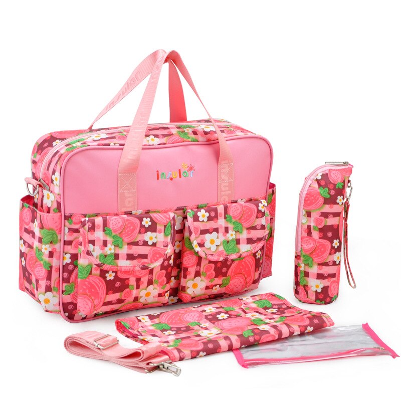 Insular Diaper Bag For Mommy Nappy Bag Large capacity Durable Baby Bags For Stroller Baby Changing Bag Maternity Tote