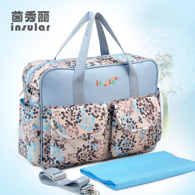 Insular Diaper Bag For Mommy Nappy Bag Large capacity Durable Baby Bags For Stroller Baby Changing Bag Maternity Tote