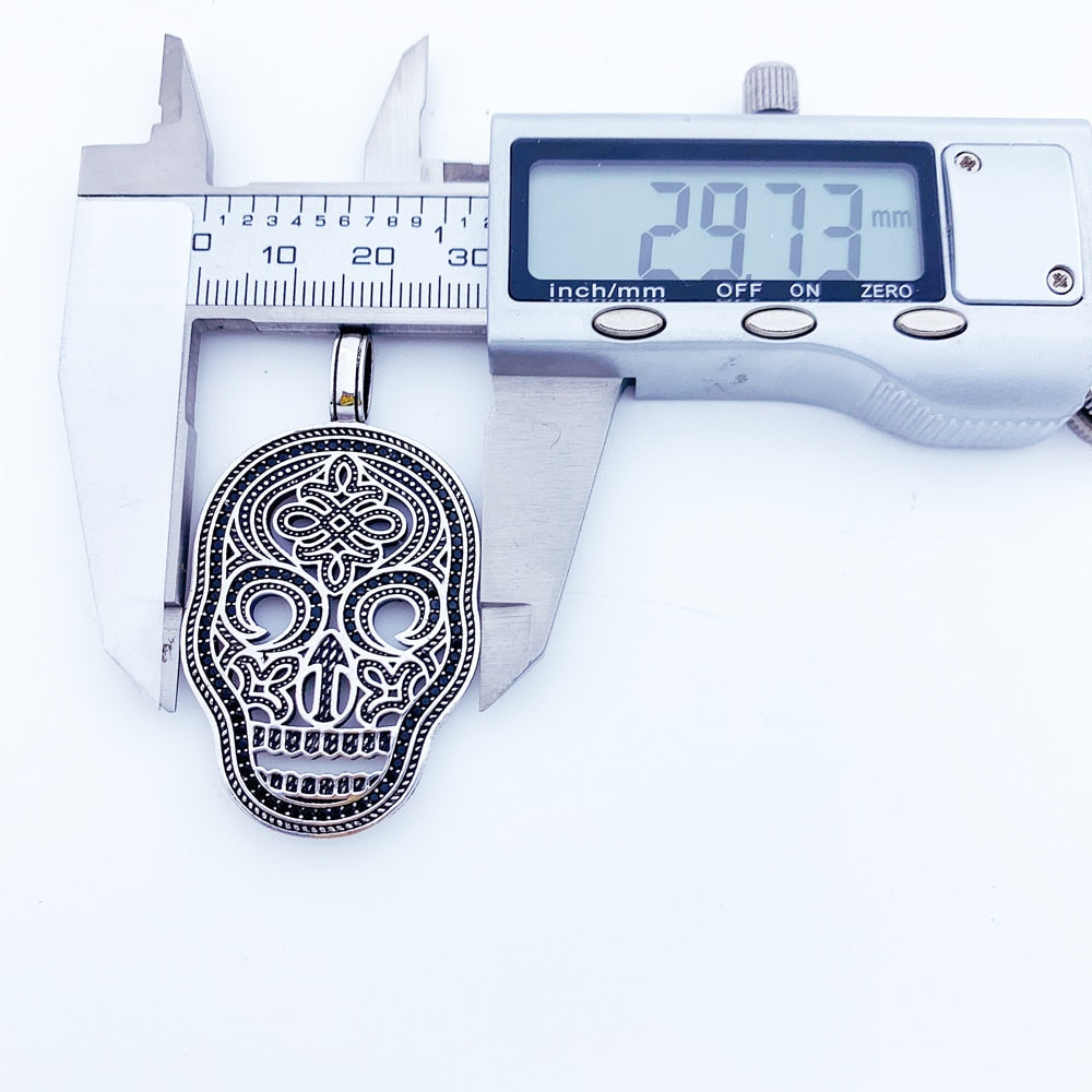 Pendant Skull Mask,2019 Brand Fashion Jewelry Europe Bijoux Rebel Street Accessories 925 Sterling Silver Gift For  Woman & Men