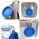 Pet Dog Cat Feeding Water Folding Dog Pet Folding Silicone Bowl Outdoor Travel Portable Puppy Food Container Feeder Dish Bowl - anconmall