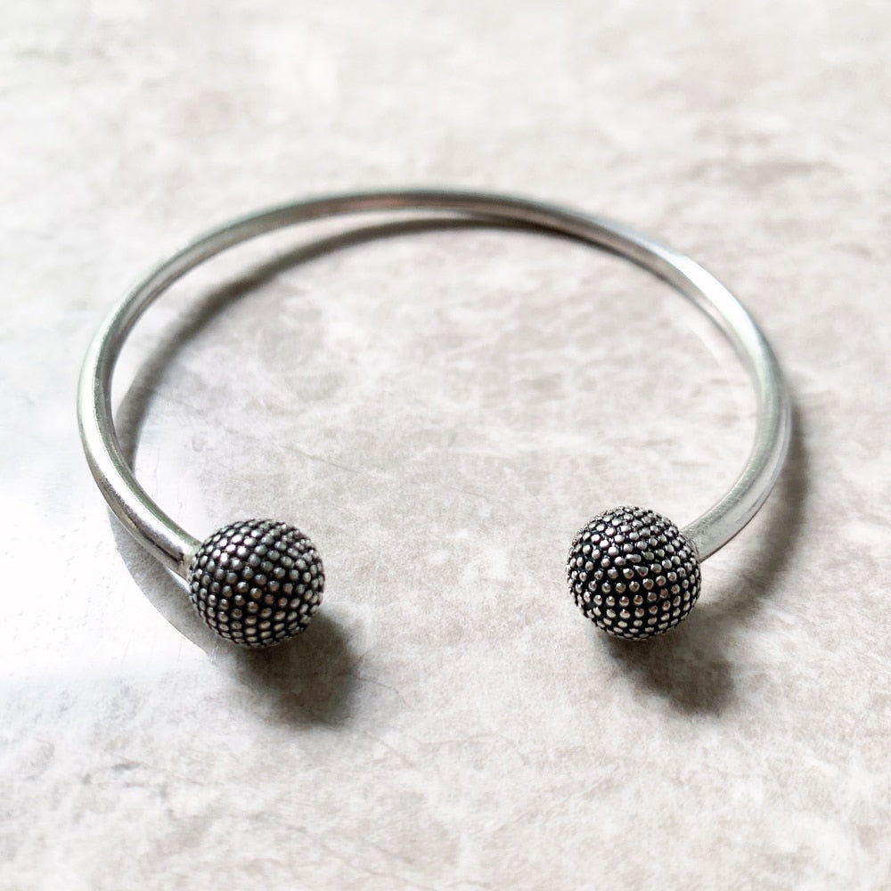 Bracelet Bangle Kathmandu Europe Style Fashion Karma Glam Gift For Women Brand New Jewelry In 925 Sterling Silver