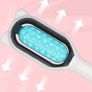 Self Cleaning Slicker Brush for Dog and Cat Removes Undercoat Tangled Hair Massages Particle Pet Comb Improves Circulation - anconmall