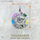 Amulet Magical Lucky Symbol Tree Flower Karma Whell Sun Bird Butterfly Pendants Jewelry 925 Sterling Silver Gift For Women Men