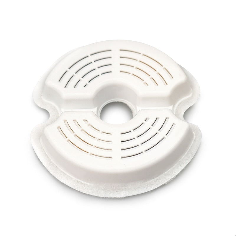 Water Fountain Carbon Replacement Filters and Foams for 304 Stainless Steel Cat Drinking Fountain 4 Packs Filters Pet Supplies