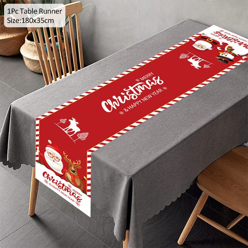 Merry Christmas Porch Door Banner Hanging Ornament Christmas Decoration For Home Xmas Navidad 2022 Happy New Year 2023