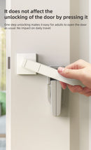 Home Universal ABS Protection Device for Children Easy to Install Anti-open Handle Locks Door Lever Lock Baby Safety Doors Lock