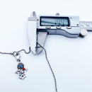 Charm Necklace Hand of Fatima Summer Brand Bohemia Fashion Jewelry Europe 925 Sterling Silver Gift For Women Men