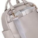 New PU leather Diaper Bag with Pacifier Bag Large Capacity Waterproof Travelling Nappy Changing Bag Stroller Bag for Newborn