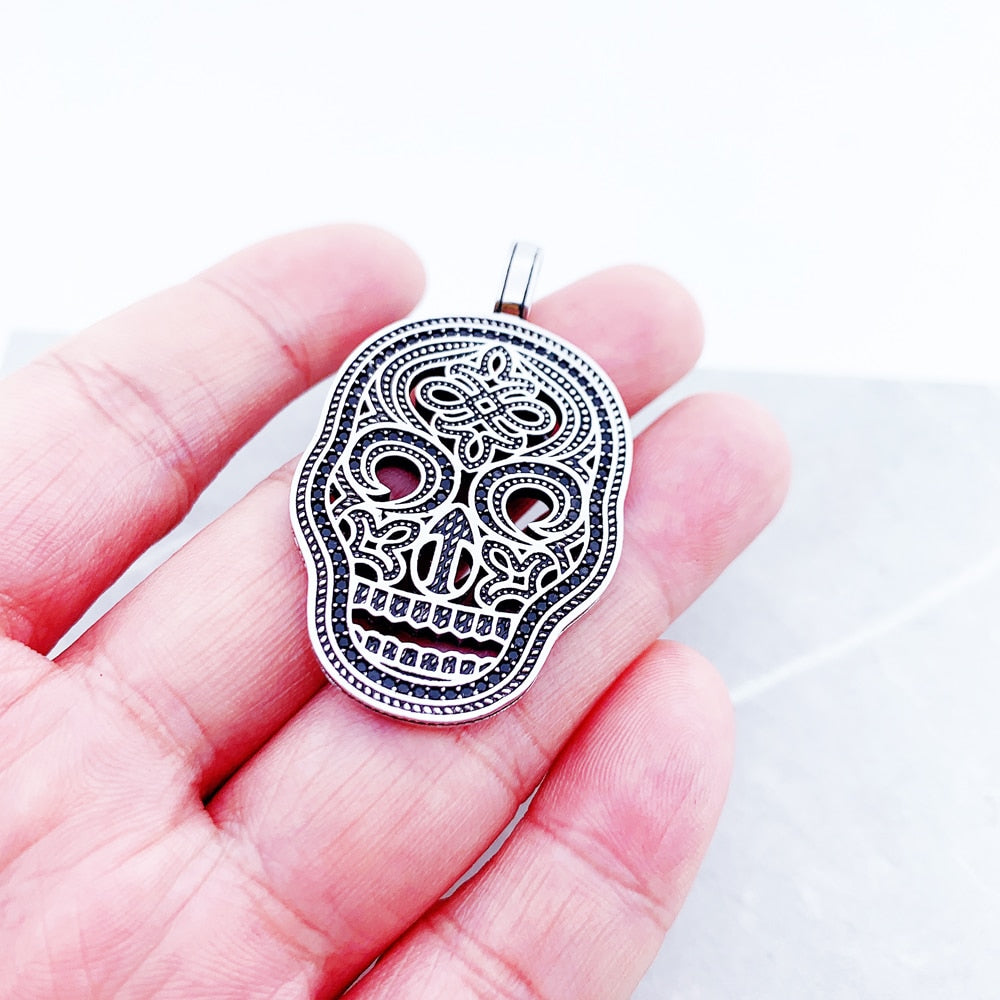 Pendant Skull Mask,2019 Brand Fashion Jewelry Europe Bijoux Rebel Street Accessories 925 Sterling Silver Gift For  Woman & Men