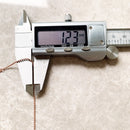 Charm Necklace Round Carrier Winter Brand New Fashion Romantic Jewelry 925 Sterling Silver Rose Gold Gift For Women Girls