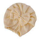 1Pc Newborn Baby Bowknot Hat Indian Bonnet Beanies Warm Hats Hair Accessory for Baby Girls Infants Toddlers Little Kid Props