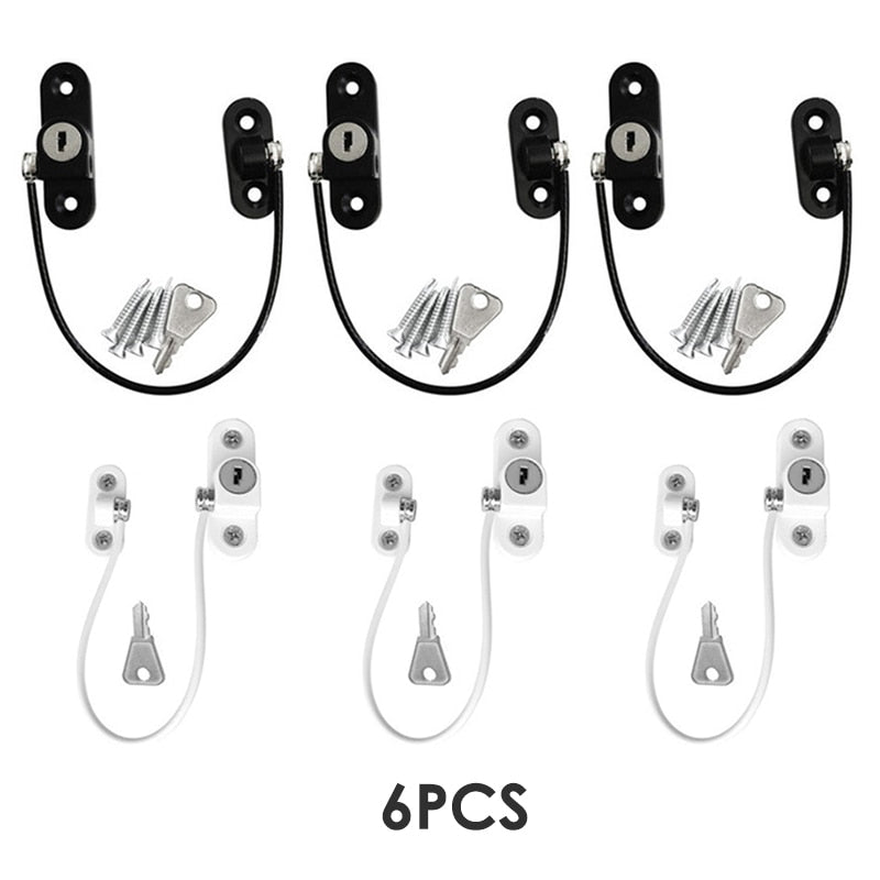 Home Window limiter Baby Door Lock Protection from Children Window Lock from Children Lockers Drawer Password Locks Baby Safety
