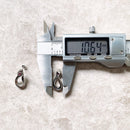 Snake Hinged Hoop Europe Style Romantic Seductively Fine Jewerly For Women New Wisdom Security Gift In 925 Sterling Silver