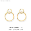 Earrings Circles Europe Simplicity Fine Jewelry For Women Autumn Brand New Sterling Silver 925 Gift