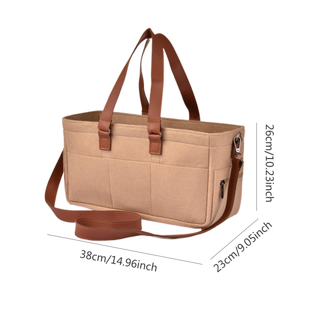 Baby Diaper Caddy Organizer Portable Holder Bag for Changing Table and Car, Nursery Essentials Storage bins 38 * 26 * 23cm