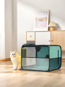 Pet Drying Box Pet Dry Room Cat Cage Dogs Hair Dryer Blow Box Grooming House Bag Blowing Hair Dryer Hands-Free Drying System - anconmall