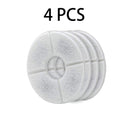 Replaced Activated Carbon Filter For Cat Water Drinking Fountain Replacement Filters Flower For Pet Dog Round Fountain Dispenser
