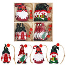 9/12pcs Christmas Tree Decorations Gnomes Wooden Pendants Ornaments Navidad 2022 New Year Gift Xmas Decorations for Home Noel