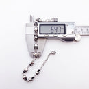 Skulls Link Chain Bracelets Punk 925 Sterling Silver Fashion Rebel Street Jewelry Europe Gift For Men Women