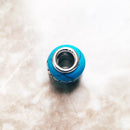 Bead Ornament Turquoise Luxury Accessories 925 Sterling Silver Charm For Jewelry Making Women Men