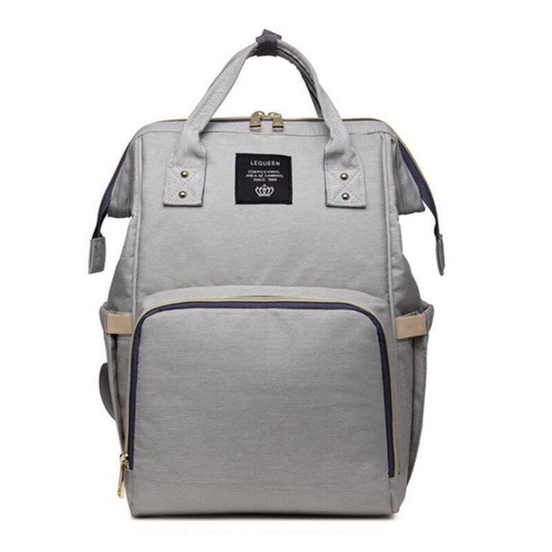 Lequeen Mummy Maternity Baby Care Nappy Bag Brand Large Capacity Baby Dry Wet Bag Travel Backpack Nursing Diaper Bag