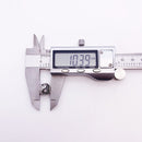 Beads Yin Yang Micro Pave Ball Charm For Women DIY Fine Jewelry Making Men Real Silver Sterling 925 Europe Gift