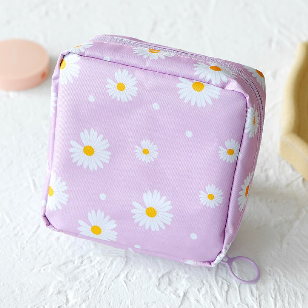 Zipper Square Bag Portable Multi-Functional Storage Bag Waterproof Nylon Coin Purse Women Mini Cosmetic Bags Lady Clutch Wallet - anconmall