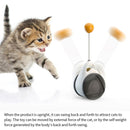 Smart Cat Toy with Wheels Automatic No need recharge cat toys interactive Lrregular Rotating Mode Funny not boring cat supplies