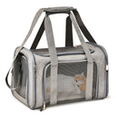 Dog Carrier Bag Soft Side Dog Backpack Cat Pet Carriers Dog Travel Bags Airline Approved Transport For Small Dogs Cats Outgoing - anconmall