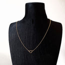 Charm Necklace Golden Round Carrier,2022 Spring Brand New Fashion Jewelry Europe 925 Sterling Silver Trendy Gift For Women