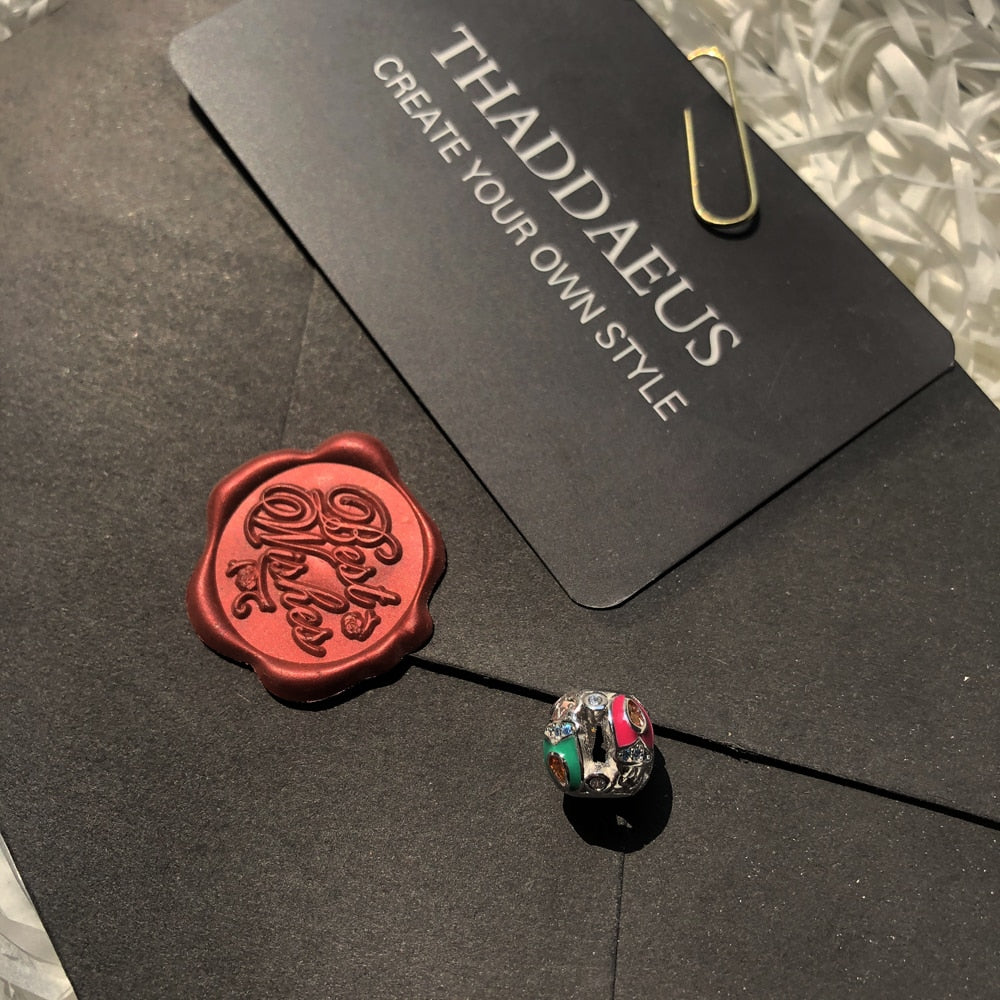 Beads Colourful Beetle Bug Brand New 925 Sterling Silver Europe Jewelry Accessories Gift For Women & Men