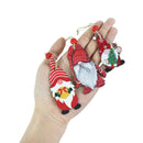 9/12pcs Christmas Tree Decorations Gnomes Wooden Pendants Ornaments Navidad 2022 New Year Gift Xmas Decorations for Home Noel