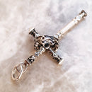 Pendant Majestic Cross & Crown Jewelry Europe 925 Sterling Silver Symbolism Promises Shield And Certaint Gift For Woman Men