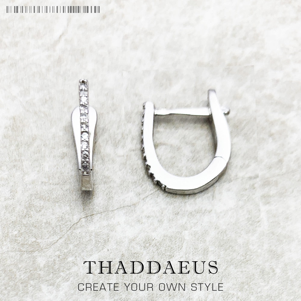 Classic Rose Creole Hinged Hoop Earrings,Europe Fashion En-vogue Good Jewelry For Women,2020  Gift In Pure 925 Sterling Silver