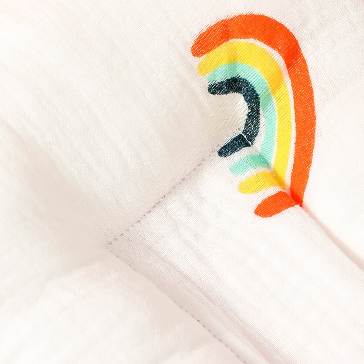 hibobi Baby Nursing Pillow Cartoon Print Shape Cotton Anti Roll Sleep Support Pillow Concave Design Prevent Flat Infant Newborn