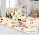 Large Size Foldable Children Carpet Cartoon Baby Play Mat Educational Baby Activity Carpet Waterproof and Easy to Store