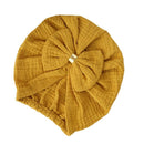 1Pc Newborn Baby Bowknot Hat Indian Bonnet Beanies Warm Hats Hair Accessory for Baby Girls Infants Toddlers Little Kid Props