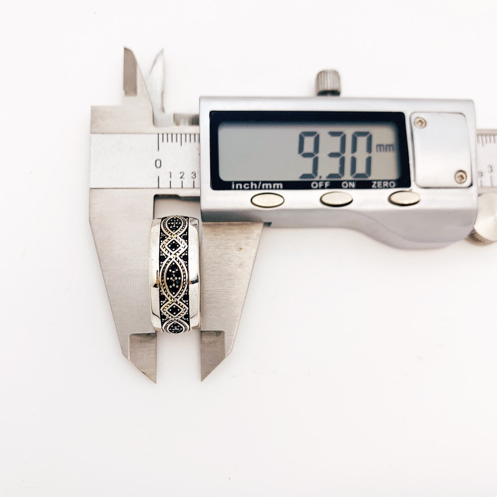 Gold Color Love Knot Wave Ring Europe Trendy Fine Jewelry For Women Men Gift In 925 Sterling Silver