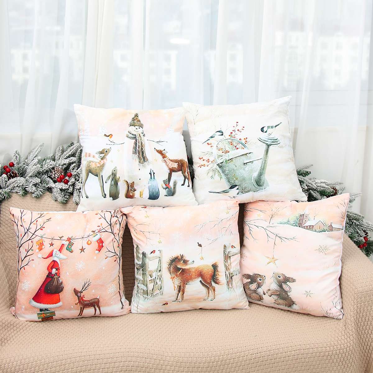 Christmas Snowman Pillowcase Merry Christmas Decor for Home  Christmas Ornaments 2022 Xmas Gift Navidad Natal Noel New Year 2023