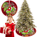 90cm Christmas Tree Skirt Santa Claus Snowflake Xmas Tree Carpet Ornament Merry Christmas Decoration For Home Noel New Year 2023