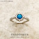 Ring Shimmering Stone Fine Jewerly For Women 2022 Winter Brand New Romantic Gift In 925 Sterling Silver