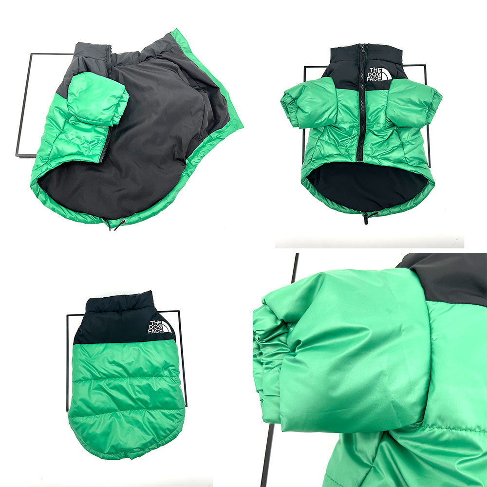 Warm Dog Jacket for Small Large Dogs Cotton French Bulldog Dog Winter Clothes Windproof Coat Costume Puppy Coat - anconmall